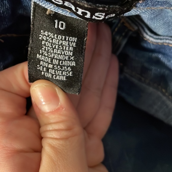 🛍️EUC bootcut D.JEANS sz.10 156 - Picture 10 of 10